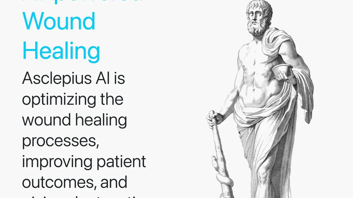 Asclepius AI wound healing application