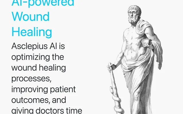Asclepius AI wound healing application